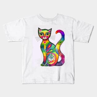 I invented a cat Kids T-Shirt